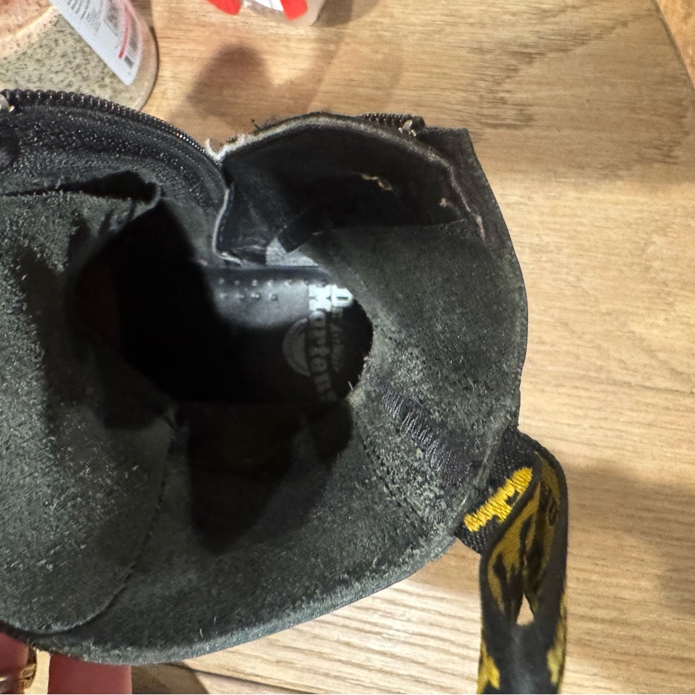 DR. MARTENS JADON BOOTS BLACK LEATHER WOMEN'S Size US 5/ EU 36/ UK 3 - Picture 5 of 8